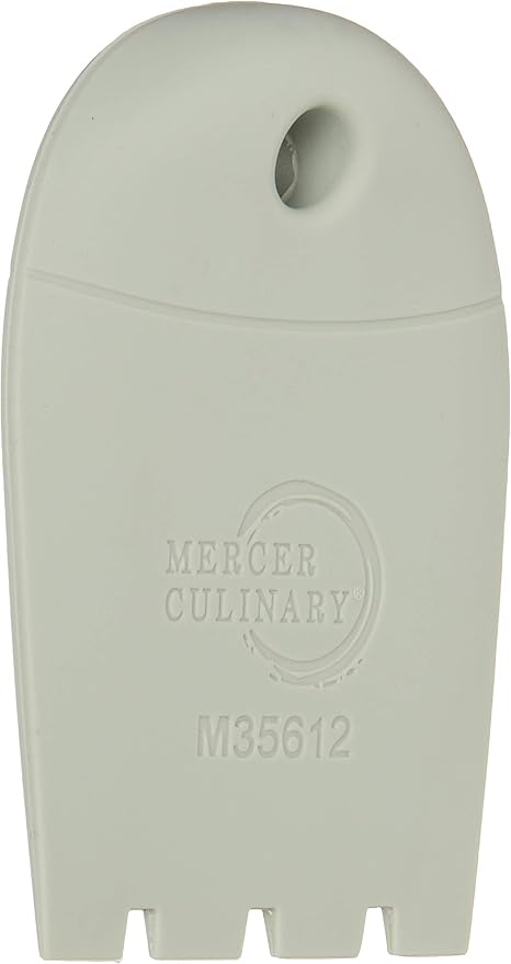 Mercer Culinary Silicone Square Notch Plating Wedge, 4mm, 3 gaps