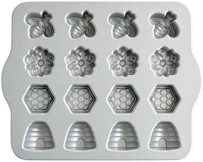 Nordic Ware Busy Bee Bitelet, 1.75 Cup Capacity, Toffee
