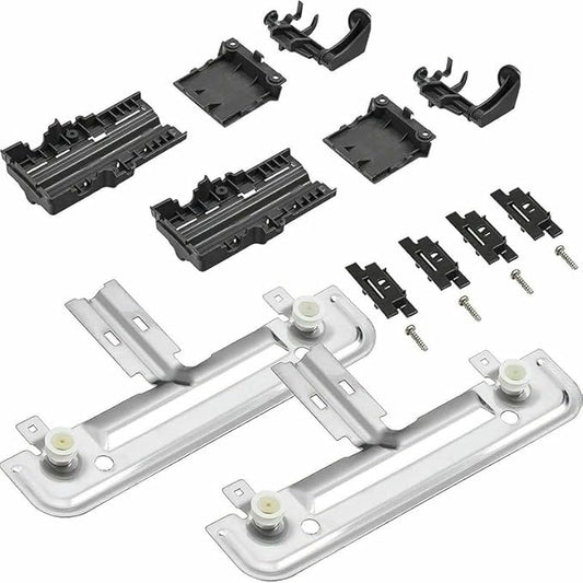 #US Replacement part for KitchenAid Dishrack Adjuster Kit KUDS30FXBL5 KUDS30IXSS4 KUDS35FXSSA KUDS30FXBL4 - dryerPart#41631