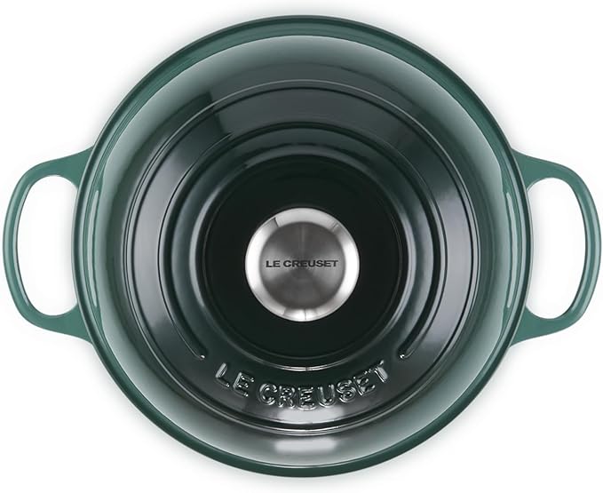 Le Creuset Enameled Cast Iron Signature Round Bread Oven, 9.5 inch, Artichaut