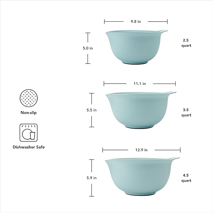 KitchenAid Universal Nesting Plastic Mixing Bowls