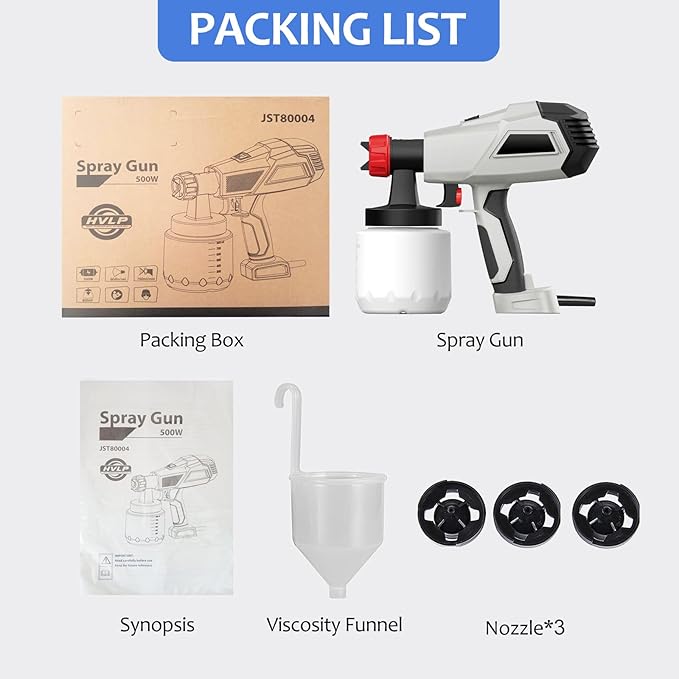 Chocolate Spray Gun,500W DIY Baking Cake Airbrush Coloring Gun,Cake Decorating Tools Sandblasting Machine for and Dessert, Grey,Silver