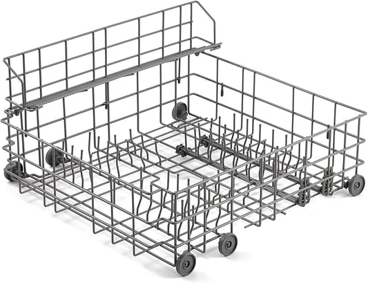 W10139223 Dishwasher Lower Rack Replacement Parts for Whirlpool Maytag Dishwasher Rack Lower Basket Shelf Jenn-air Amana MDBD820AWW MDB6650AWW JDB8910AWS Bottom Dishrack Basket Assembly 1 Pack