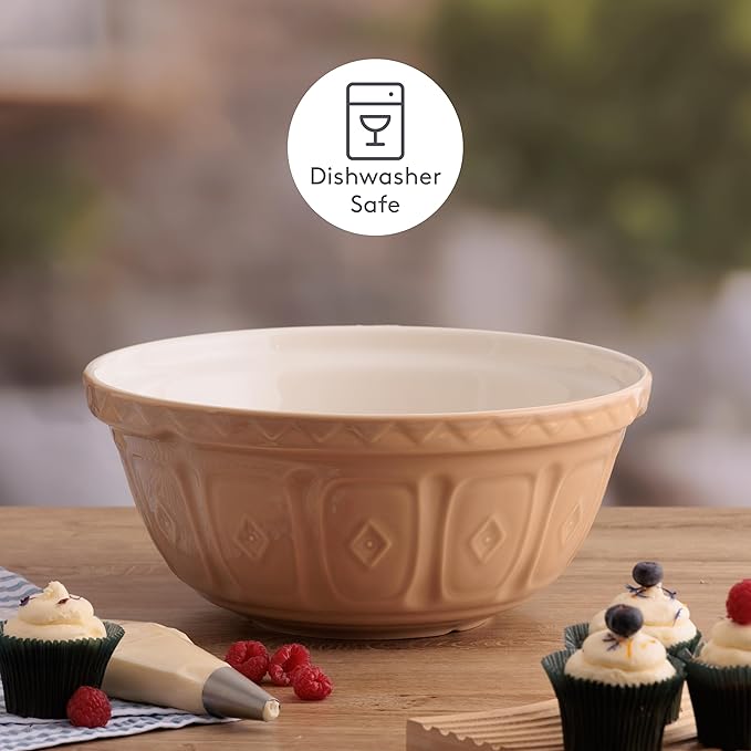 Mason Cash Cane Collection S12 (4.25 Qt) Mixing Bowl 4.25 Quart