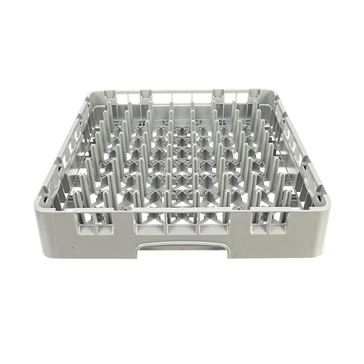 Cambro PR314 Dishwasher Rack, Peg Dish, Grey