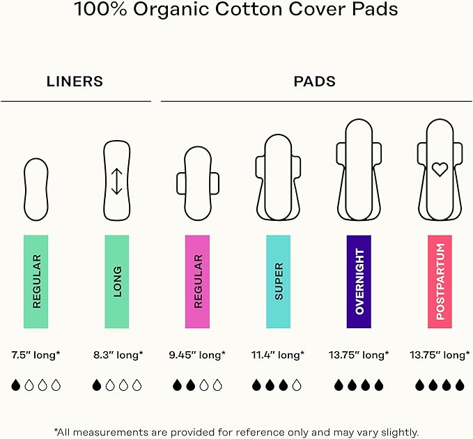 The Honey Pot Company - Herbal Sanitary Pads for Women - Regular Flow w/Wings - Infused w/Essential Oils for Cooling Effect & Organic Cotton Cover - Feminine Care - 20 ct