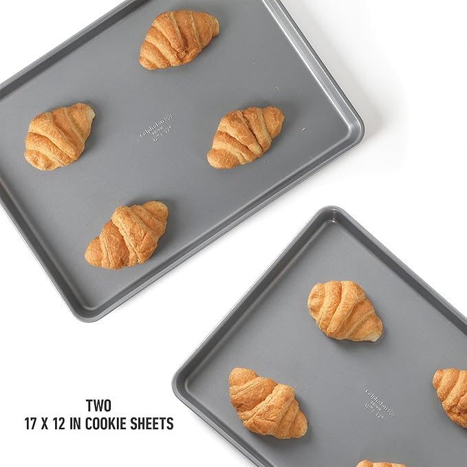 Calphalon Titan Steel Core 2 Piece, 12 x 17 Inch Nonstick Cookie Sheet