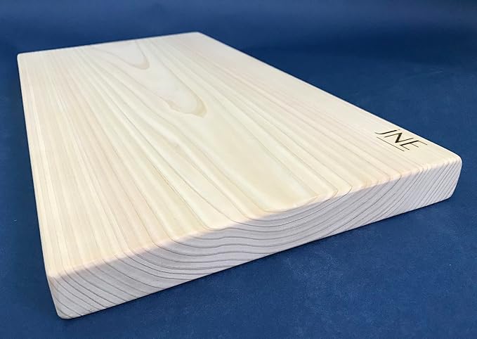 Hinoki Cypress Wood Cutting Board, 19.75" x 12" x1", Reversible Chopping Board, Butcher Board, Serving Board, Solid Single Piece, No Joint, No Glue | Holiday Gift