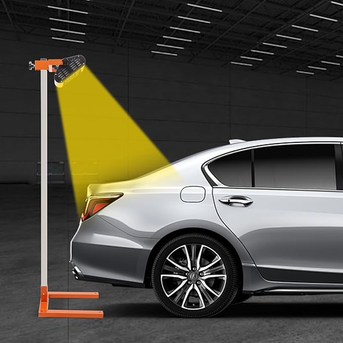 Paint Curing Baking Lamp 800W Short Wave Infrared Paint Drying Lamp 110V Paint Drying Machine Baking Infrared Paint Curing Lamp Modern Floor Mount Paint Lamp for Color Repair