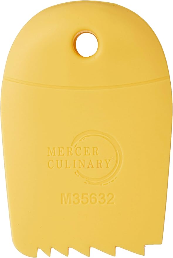 Mercer Culinary Silicone Graduated Saw Tooth Plating Wedge