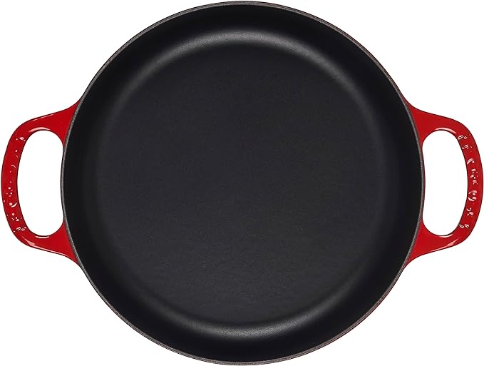 Le Creuset Signature Cast Iron Everyday Pan, 11", Cerise