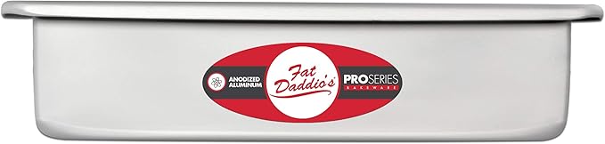 Fat Daddio's POB-12162 Sheet Cake Pan, 12 x 16 x 2 Inch