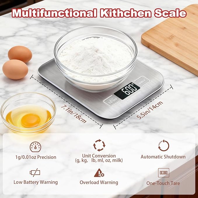 Sourdough Starter Kit with Scale, Glass Jar and Banneton Bread Proofing Basket - Complete Sourdough Bread Baking Supplies, Sour Dough Making Essentials Tools, Gift for Bakers Beiginner Women Wife Mom