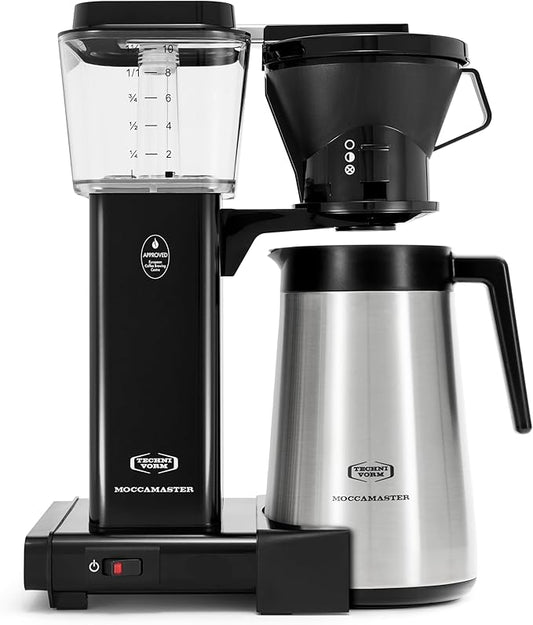 Technivormm Moccamaster 79114 KBT Coffee Brewer, 40 oz, Black