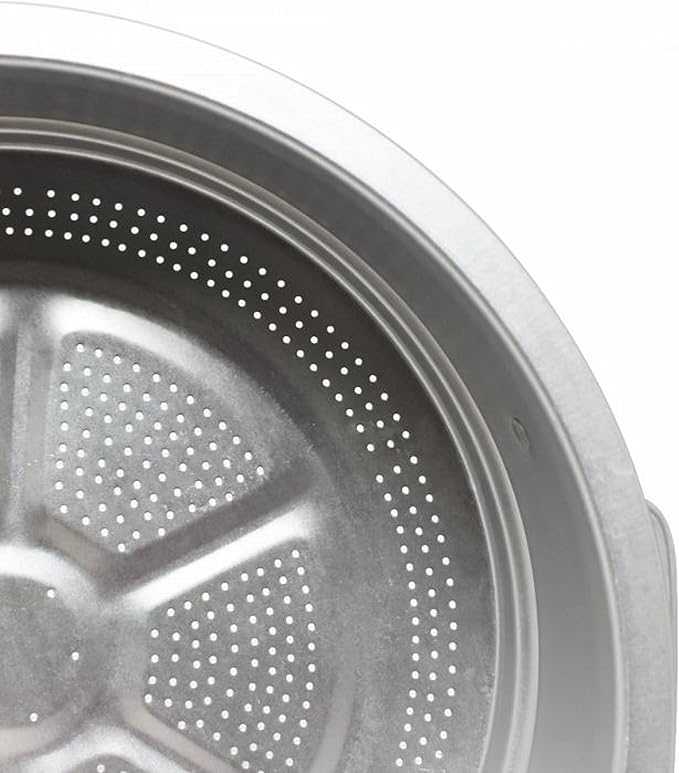 TrueCraftware- 13" x 19-1/2" Aluminum 3 Tier Steamer Set 1/8” hole size- Steamer for Cooking Pot Food Steam Pots with Lid for Cooking Vegetables Seafood Soups Stews and Pasta