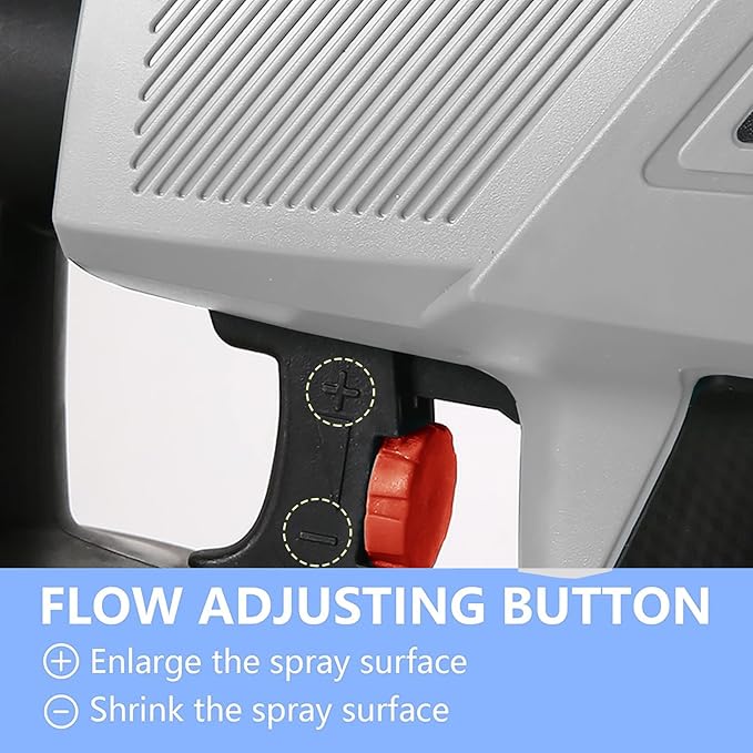500w Dessert Chocolate Spray Gun,Electric Paint Sprayer m/700ml Bucket Cake Decor Kit Manual Baking Sandblasting Machine,3 Shapes Adjustable Chocolate Latex Paint Spraying Machie for Mousse