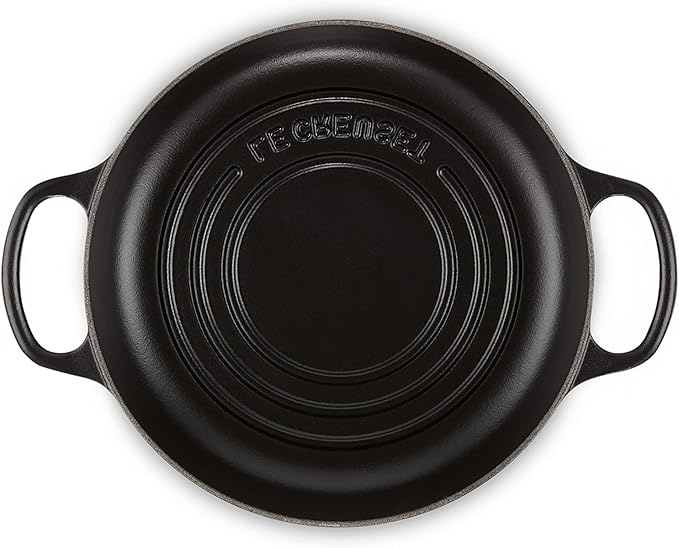 Le Creuset Enameled Cast Iron Signature Round Bread Oven, 9.5 inch, Licorice