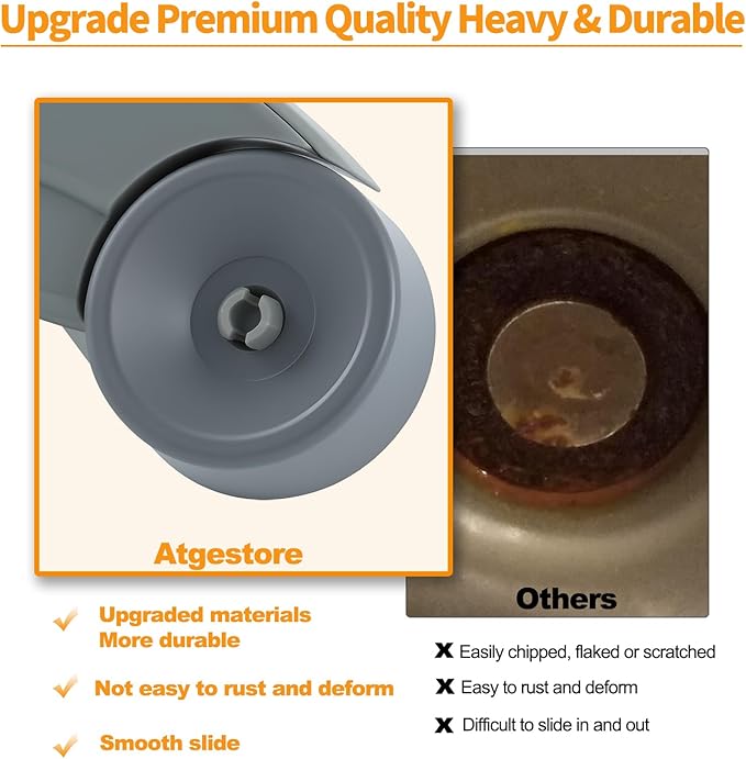 Upgraded WD35X21041 WD12X10277 Dishwasher Wheels Lower Rack Replacement Parts for GE Dishwasher Roller Wheels Bottom Rack GE Profile Triton XL Dishrack Parts Lower Roller Axle 4 Kits