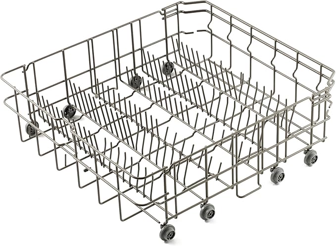 Allstare DD82-01384A Dishwasher Lower Rack Replacement Parts for Samsung Dishwasher Parts 22.4" x 20.5" DW80M2020US DW80R2031US DW80R2031UG DW80N3030UW Samsung Dishwasher Lower Dishrack Bottom Rack