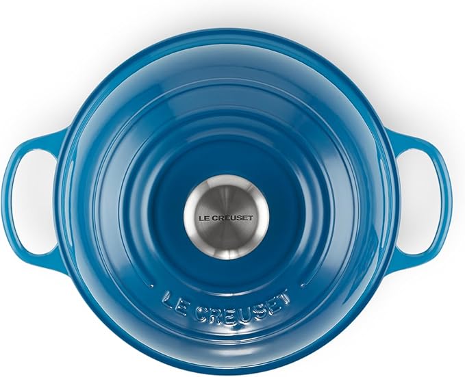 Le Creuset Enameled Cast Iron Signature Round Bread Oven, 9.5 inch, Marseille