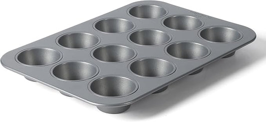 Calphalon Titan Steel Core PFA Free Nonstick 12 Cup Cupcake Muffin Pan