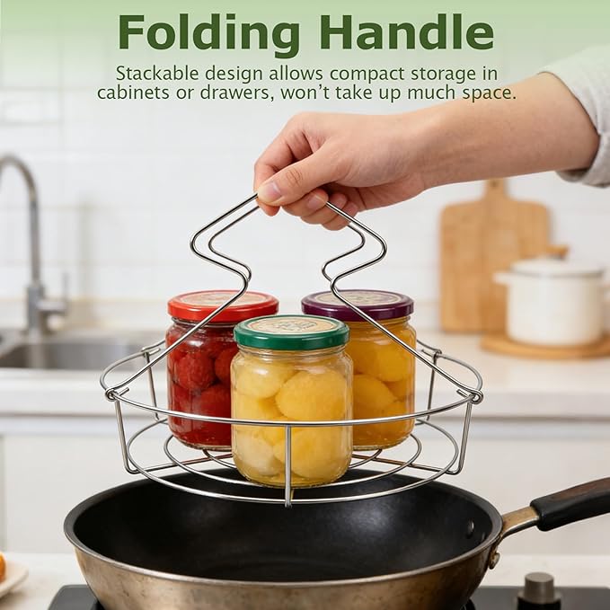 STHF Steam Tray for Reheating Food, Stove Top Steamer & Reheating Pan with Removable Steaming Rack, Multi-Purpose Stainless Steel Steamer Pot for Veggies, Rice, Leftovers - Dishwasher Safe