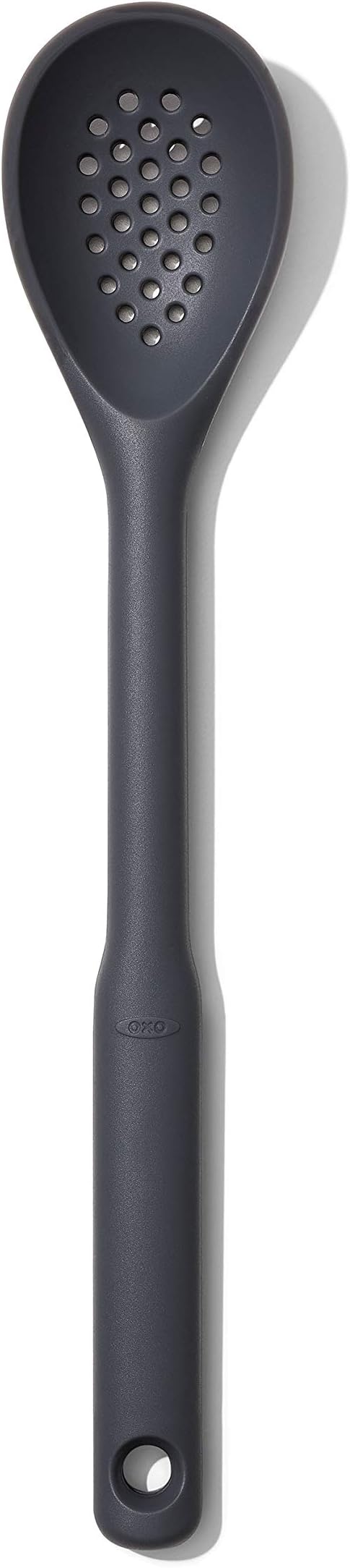 OXO Good Grips Silicone Slotted Spoon, us:one Size, Peppercorn