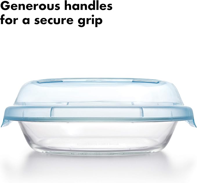 OXO Good Grips GLASS PIE PLATE WITH LID