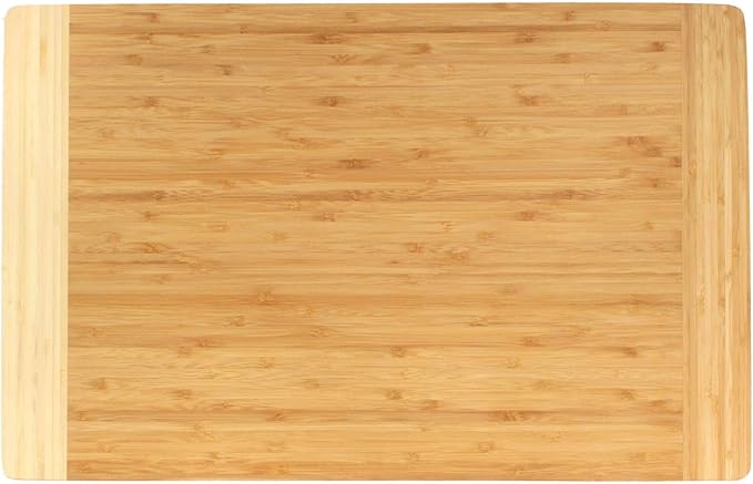 BambooMN Universal Premium Pull Out Cutting Boards - Under Counter Replacement - Designed To Fit Standard Slots - Heavy Duty Kitchen Board with Juice Groove - 22" x 14" x 0.75" - 2 Pieces