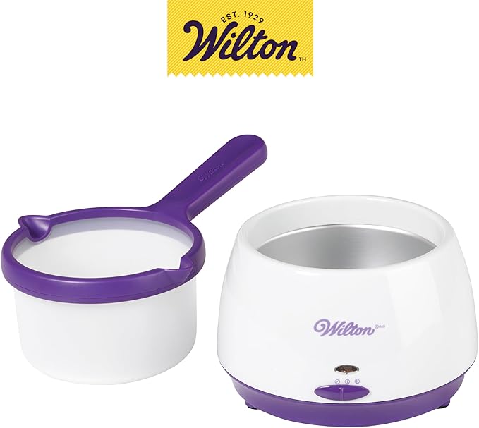 Wilton Candy Melts Melting Pot, Perfect for Strawberries and Cakepops, 2.5-cup Capacity, Packaging May Vary