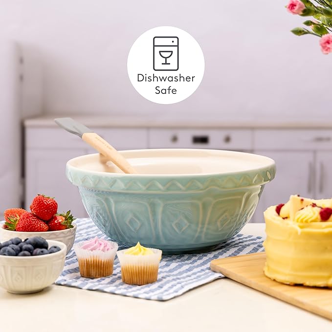 Mason Cash | Color Mix S18 Powder Blue Mixing Bowl - 2.85 Quart