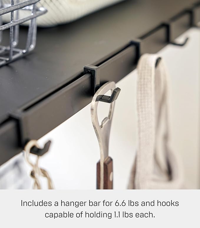 YAMAZAKI Home Tower Kitchen Appliance Storage Rack Metal Shelving Unit - Standing Organizer Heavy Duty Shelves, 35" - Steel