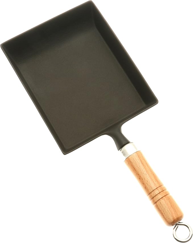 Iwachu Iron Tamagoyaki Omelette Pan, Black