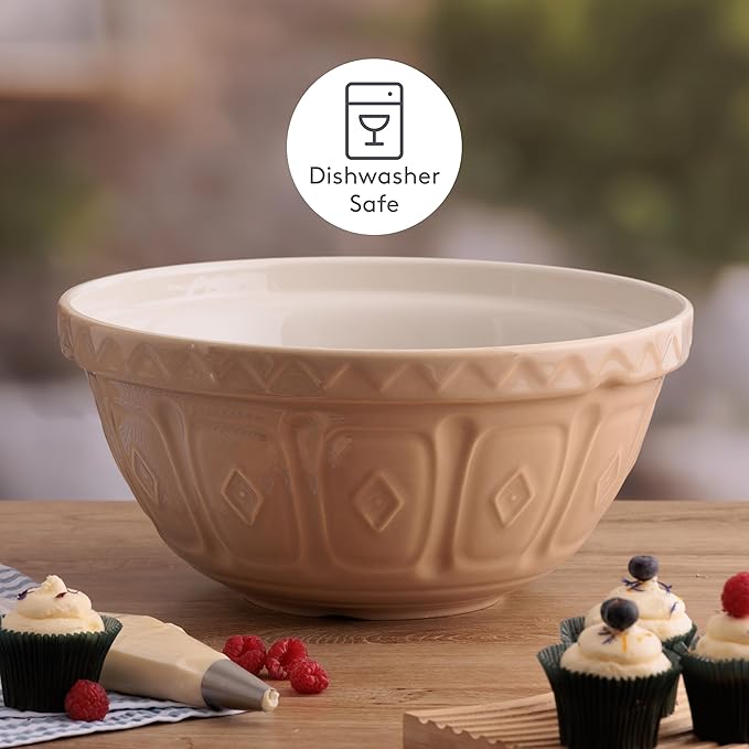 Mason Cash Cane Collection S6 (6.35 Qt) Mixing Bowl 6.35 Quart