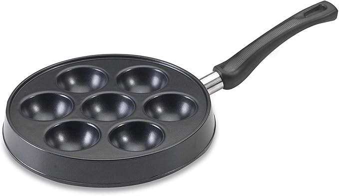 Nordic Ware Danish Ebelskiver Pan,Black 16.00 x 9.63 x 2.38 Inches