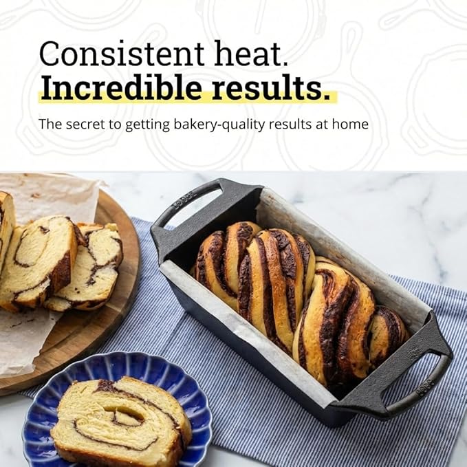 Lodge Cast Iron Loaf Pan, Set of 2