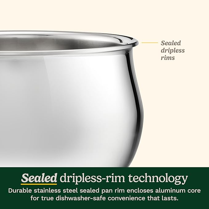 Cuisinart PureClad™ Triple Ply Stainless Steel 4.5 Qt. Dutch Oven w/Cover, PCT3545-24