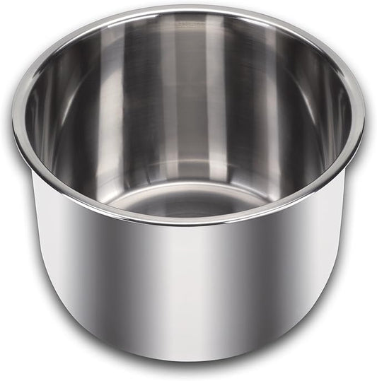 Instant Pot Stainless Steel Inner Cooking Pot 8-Qt, Polished Surface, Rice Cooker, Stainless Steel Cooking Pot