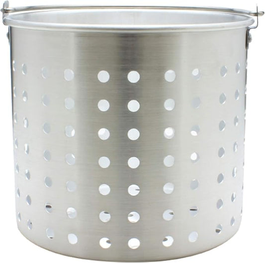 Thunder Group 24 Quart Aluminum Steamer Basket Fits ALSKSP005
