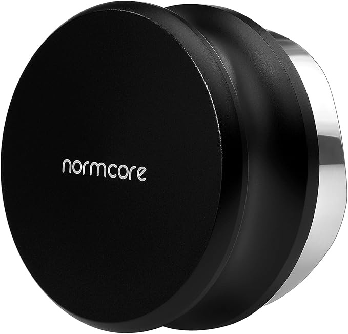 Normcore 58.5mm Gravity Distribution Tool, Gravity Adaptive Espresso Distributor, Espresso Coffee Leveler Tool for 58mm Bottomless Portafilter, 304 Stainless Steel 5 Blade base