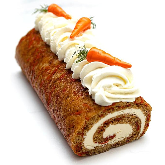 Crumble Crate - Carrot Cake Roulade DIY Baking Set/Kit. All pre-measured ingredients and essential baking tools, Gift Idea, Baking Gift Sets
