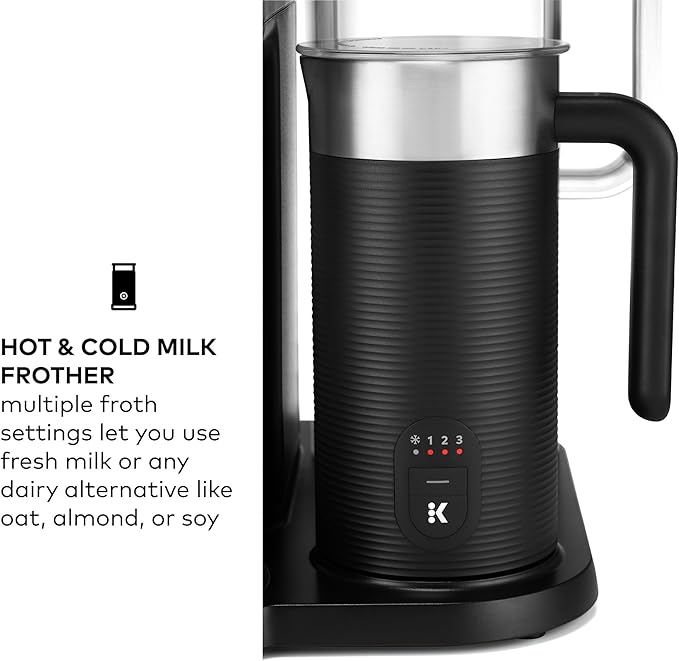 Keurig K-Cafe Essentials Single Serve K-Cup Pod Coffee Maker, Black