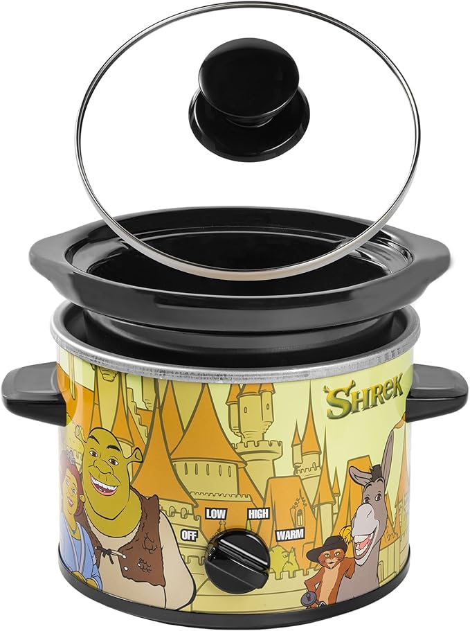 Uncanny Brands Shrek 2qt Slow Cooker - Small Kitchen Appliance