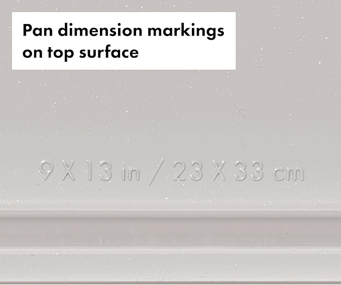 OXO Good Grips Non-Stick Pro Ceramic Coated Metal Bakeware 9” x 13” Cake Pan – Storm Blue