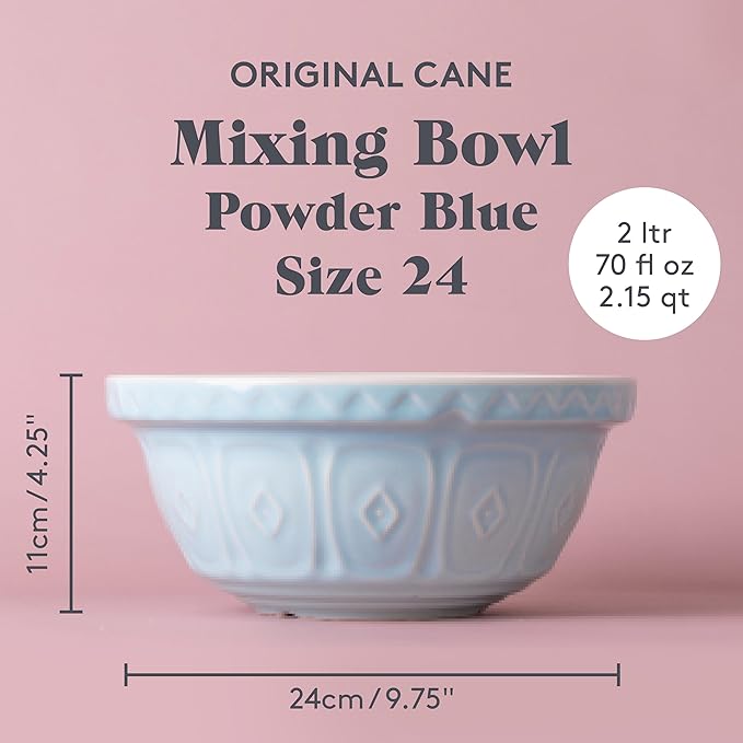Mason Cash Color Mix S24 9.4" Powder Blue Mixing