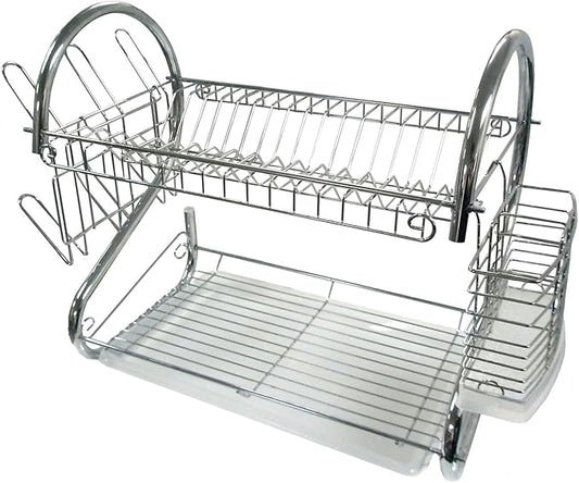 Better Chef 22-inch Steel Dish Rack, Chrome93575986M
