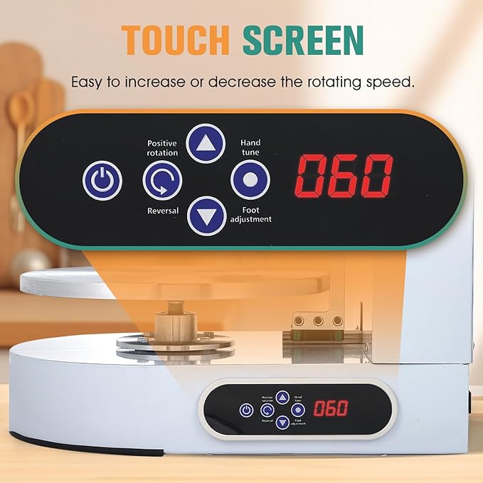 Newhai Automatic Cake Spreading Machine Electric Cake Decorating Machine Cream Smoothing Coating Machine 110V US for 4-12 inch Cakes