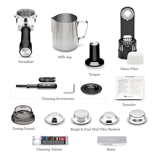 Breville Barista Express Espresso Machine BES870BTR, Black Truffle