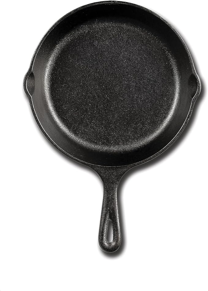 Lodge Seasoned Cast Iron Skillet - PFAS-Free,Non-Toxic Cookware - Use with an Oven,Stove,Grill,or Campfire - Naturally Non-Stick & Oven Safe - 6.5 Inches,(Pack of 6)