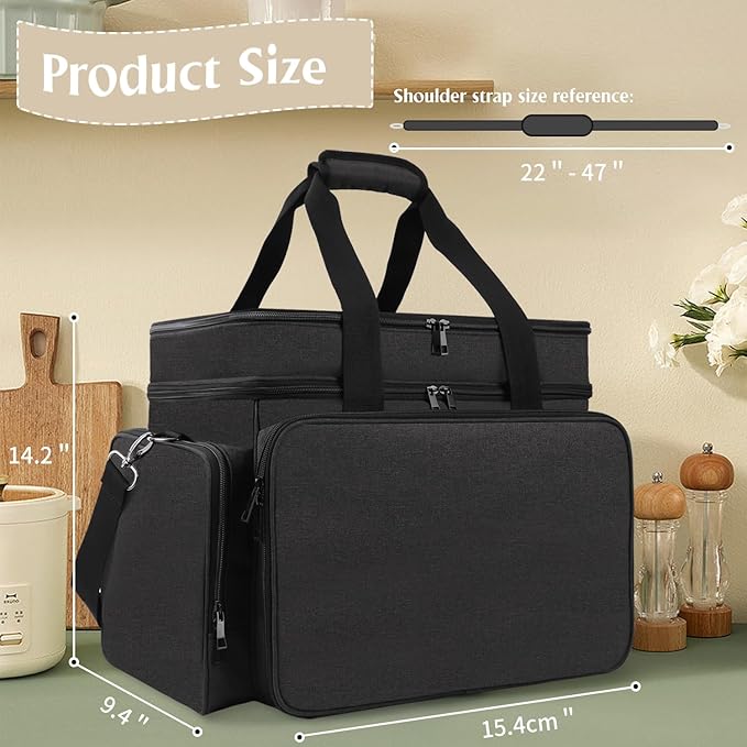 Baking Supplies Storage Case,Cake Decorating Storage Baking Supplies Organization for Bakers/Pastry Chefs,Cupcake Cookie Decorating Kit Organizer for Beginners and Cake Lovers